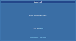 Desktop Screenshot of jakum.net