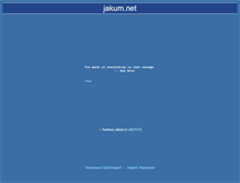 Tablet Screenshot of jakum.net